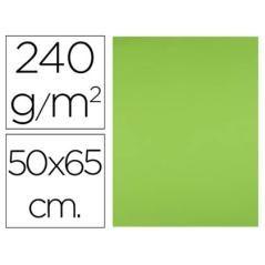 Cartulina liderpapel 50x65 cm 240g/m2 verde hierba paquete de 25 unidades - Imagen 2