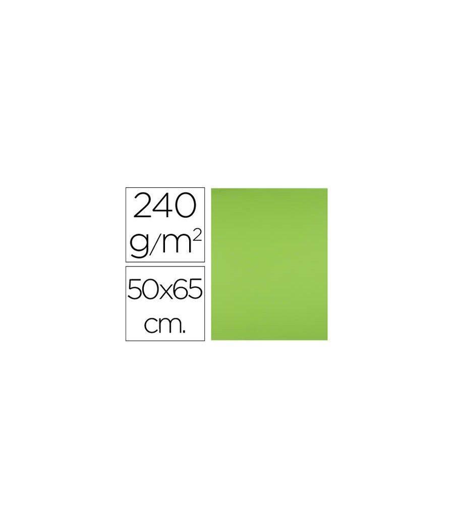 Cartulina liderpapel 50x65 cm 240g/m2 verde hierba paquete de 25 unidades - Imagen 2