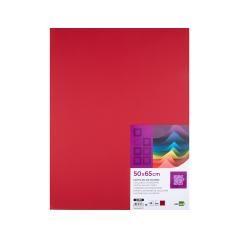 Cartulina liderpapel 50x65 cm 240g/m2 rojo navidad paquete de 25 unidades - Imagen 3