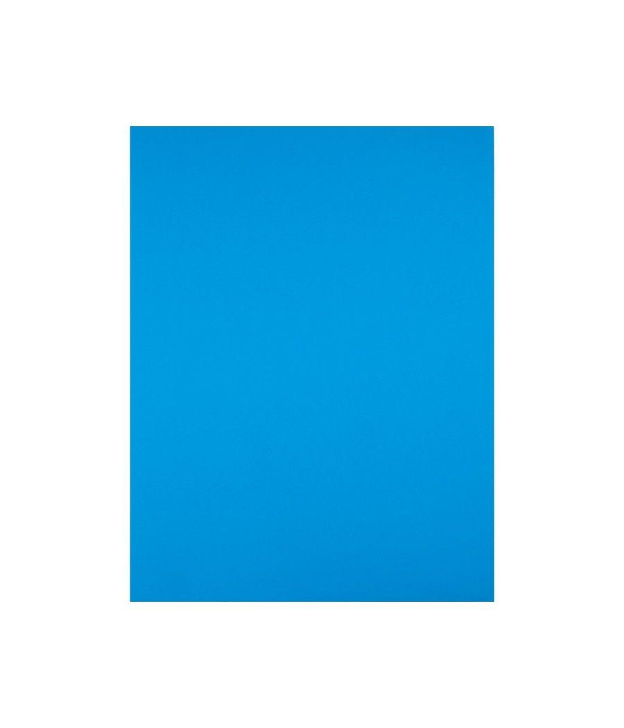 Cartulina liderpapel 50x65 cm 240g/m2 azul turquesa paquete de 25 unidades - Imagen 4