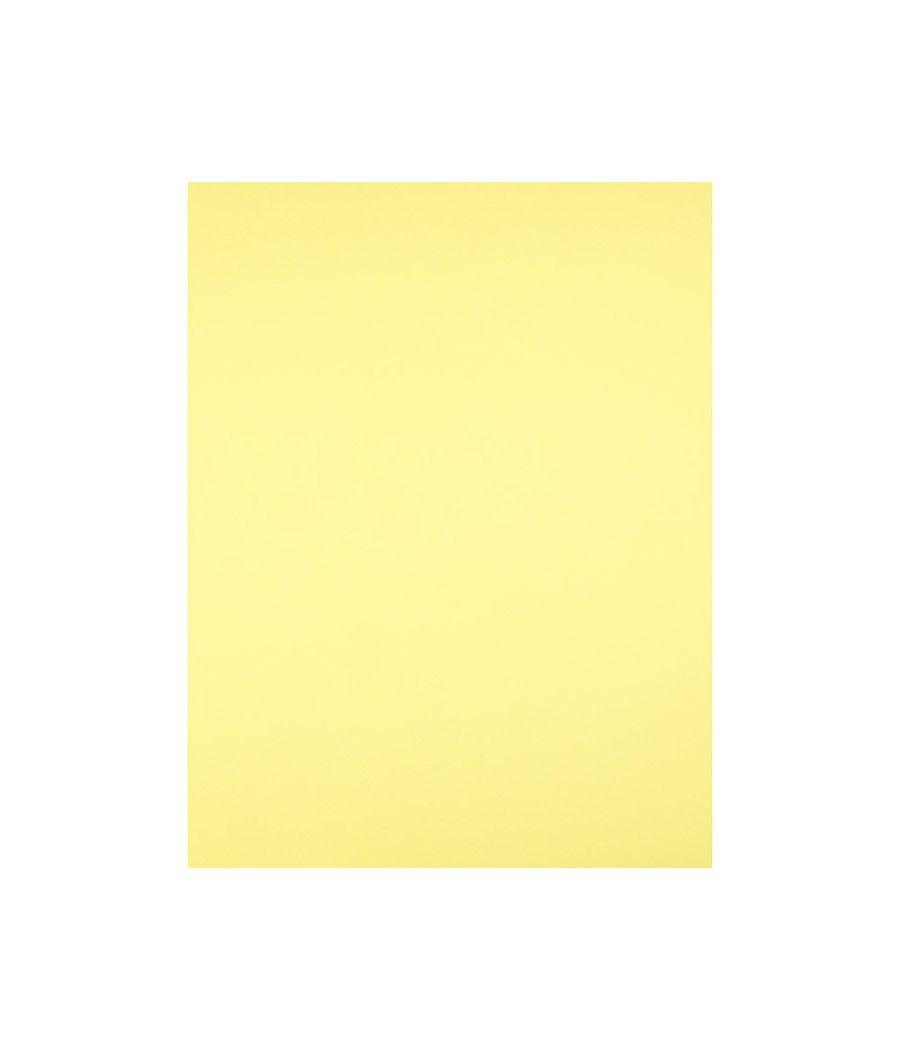 Cartulina liderpapel 50x65 cm 240g/m2 amarillo medio paquete de 25 unidades - Imagen 4