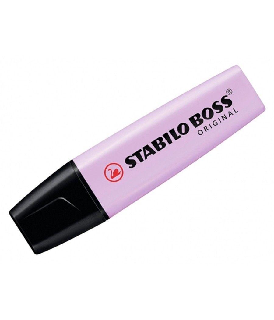 Rotulador stabilo boss pastel fluorescente 70 brisa violeta PACK 10 UNIDADES - Imagen 4