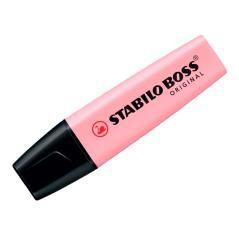 Rotulador stabilo boss pastel fluorescente 70 rubor rosa PACK 10 UNIDADES - Imagen 4