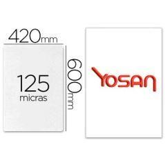 Bolsa de plastificar yosan brillo 420 x 600 mm 125 mc din a2 caja de 100 unidades - Imagen 2