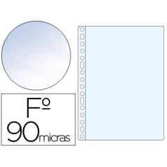 Funda multitaladro saro folio 90 mc pvc cristal caja de 100 unidades - Imagen 2