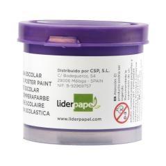 Tempera liderpapel escolar 40 ml violeta PACK 5 UNIDADES - Imagen 3