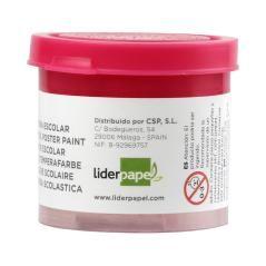 Tempera liderpapel escolar 40 ml magenta PACK 5 UNIDADES - Imagen 3