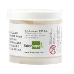 Tempera liderpapel escolar 40 ml blanco PACK 5 UNIDADES - Imagen 3