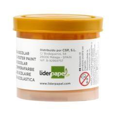 Tempera liderpapel escolar 40 ml amarillo oro PACK 5 UNIDADES - Imagen 3