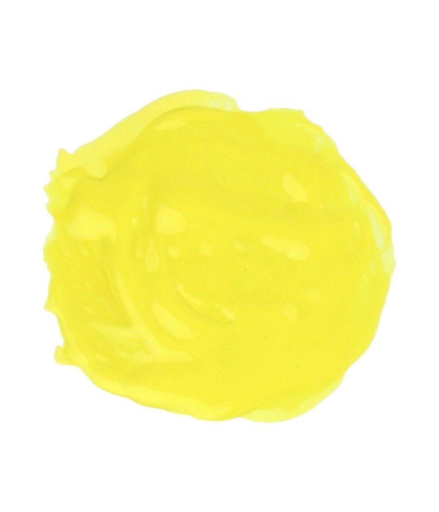 Tempera liderpapel escolar 40 ml amarillo limon PACK 5 UNIDADES - Imagen 5