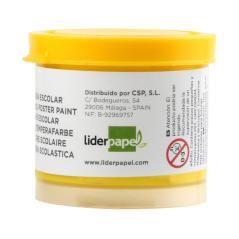 Tempera liderpapel escolar 40 ml amarillo PACK 5 UNIDADES - Imagen 3