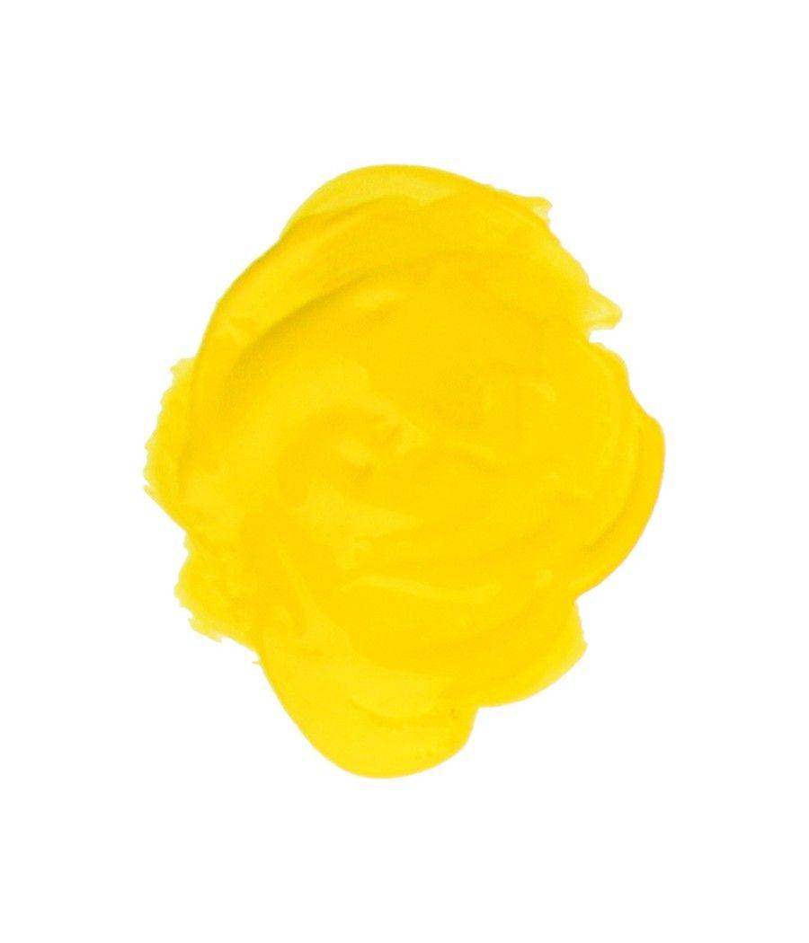 Tempera liderpapel escolar 40 ml amarillo PACK 5 UNIDADES - Imagen 5