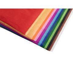 Papel seda liderpapel 12 colores surtidos 17g/m2 rollo de 24 hojas 50x75cm - Imagen 6