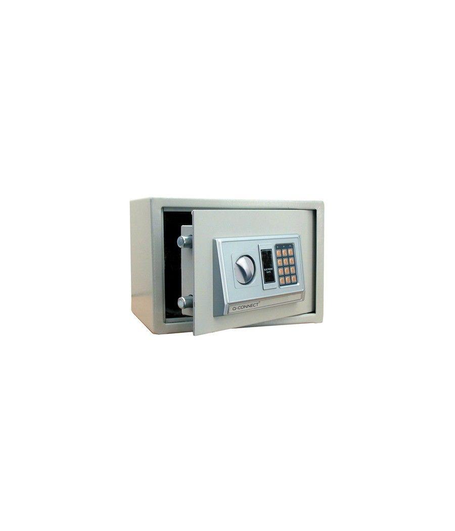 Caja de seguridad q-connect electronica clave digital capacidad 10l con accesorios fijacion 310x200x200 mm - Imagen 2