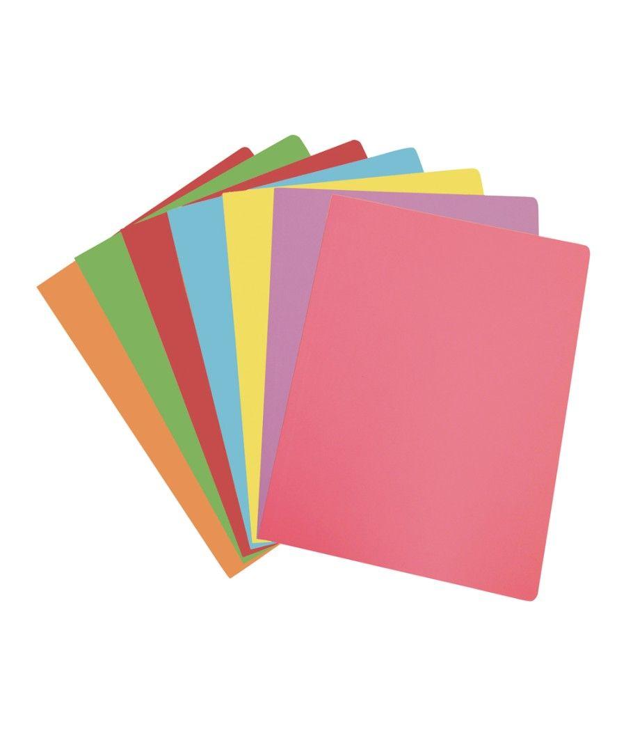 Subcarpeta cartulina gio folio colores pasteles surtidos 180 gr/m2 paquete de 50 unidades - Imagen 3