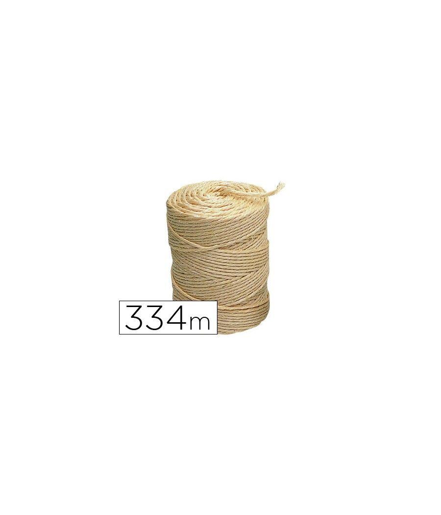 Cuerda sisal 3 cabos liderpapel rollo 2 kg - Imagen 2