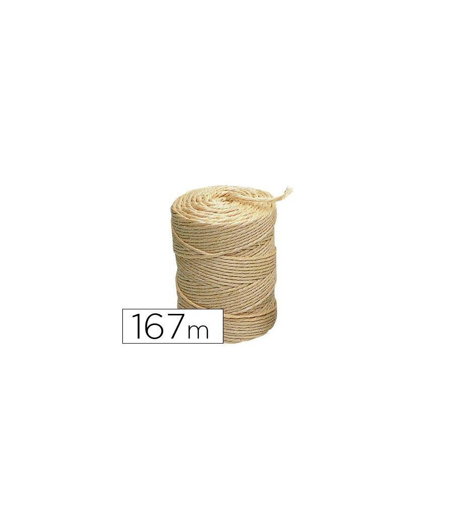 Cuerda sisal 3 cabos liderpapel rollo 1 kg - Imagen 2