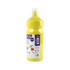 Tempera líquida liderpapel escolar 1000 ml amarillo limon - Imagen 3