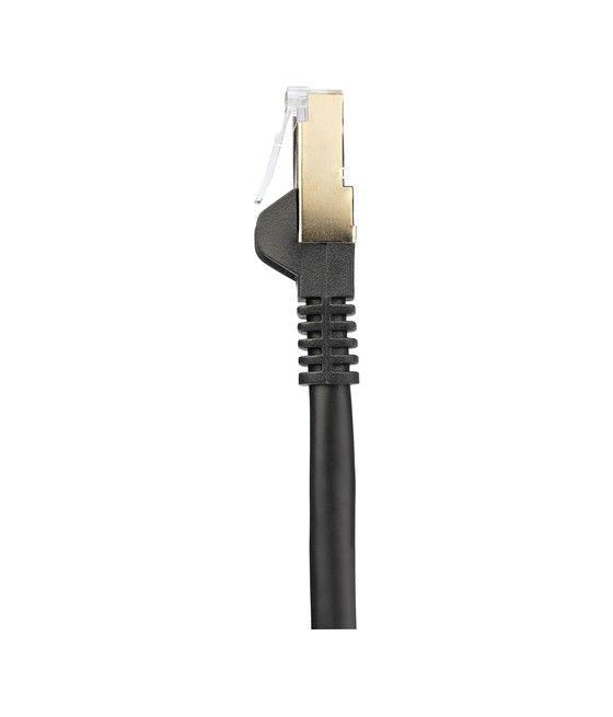 StarTech.com Cable de 7m de Red Ethernet CAT6a Negro RJ45 STP - Imagen 5