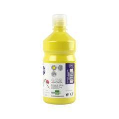 Tempera líquida liderpapel escolar 500 ml amarillo limon - Imagen 3