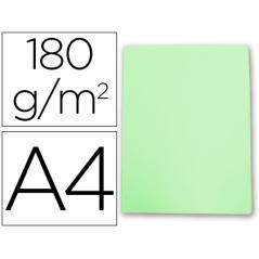 Subcarpeta cartulina gio din a4 verde pastel 180 g/m2 PACK 50 UNIDADES - Imagen 2