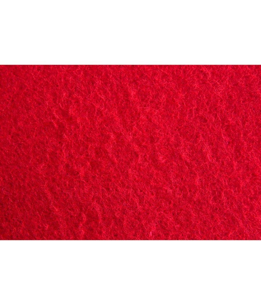 Fieltro liderpapel 50x70cm rojo 160g/m2 PACK 10 UNIDADES - Imagen 4