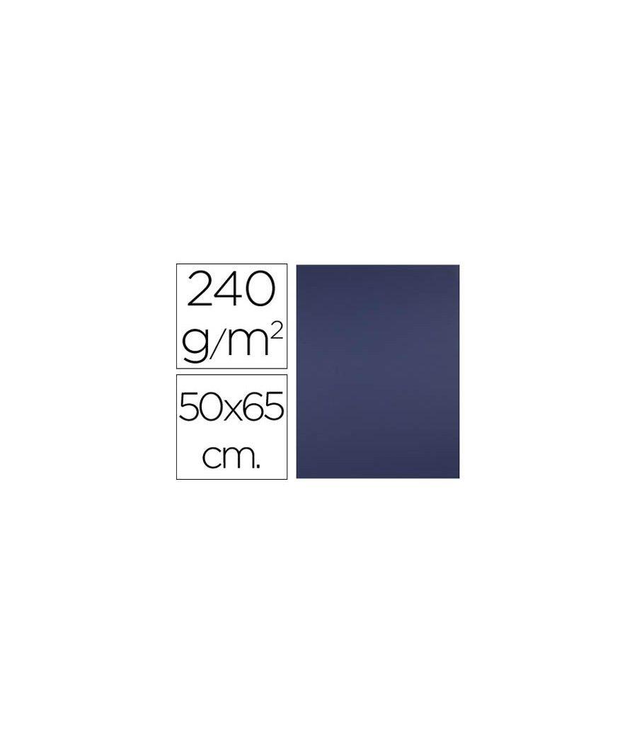 Cartulina liderpapel 50x65 cm 240 g/m2 azul zafiro PACK 125 UNIDADES - Imagen 2