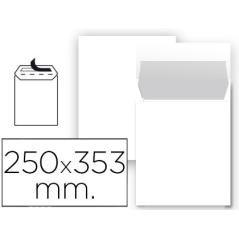 Sobre liderpapel bolsa n 10 blanco folio prolongado 250x353 mm tira de silicona paquete de 25 unidades - Imagen 2