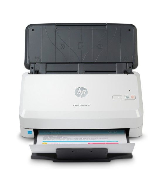 HP Scanjet Pro 2000 s2 Escáner alimentado con hojas 600 x 600 DPI A4 Negro, Blanco - Imagen 1