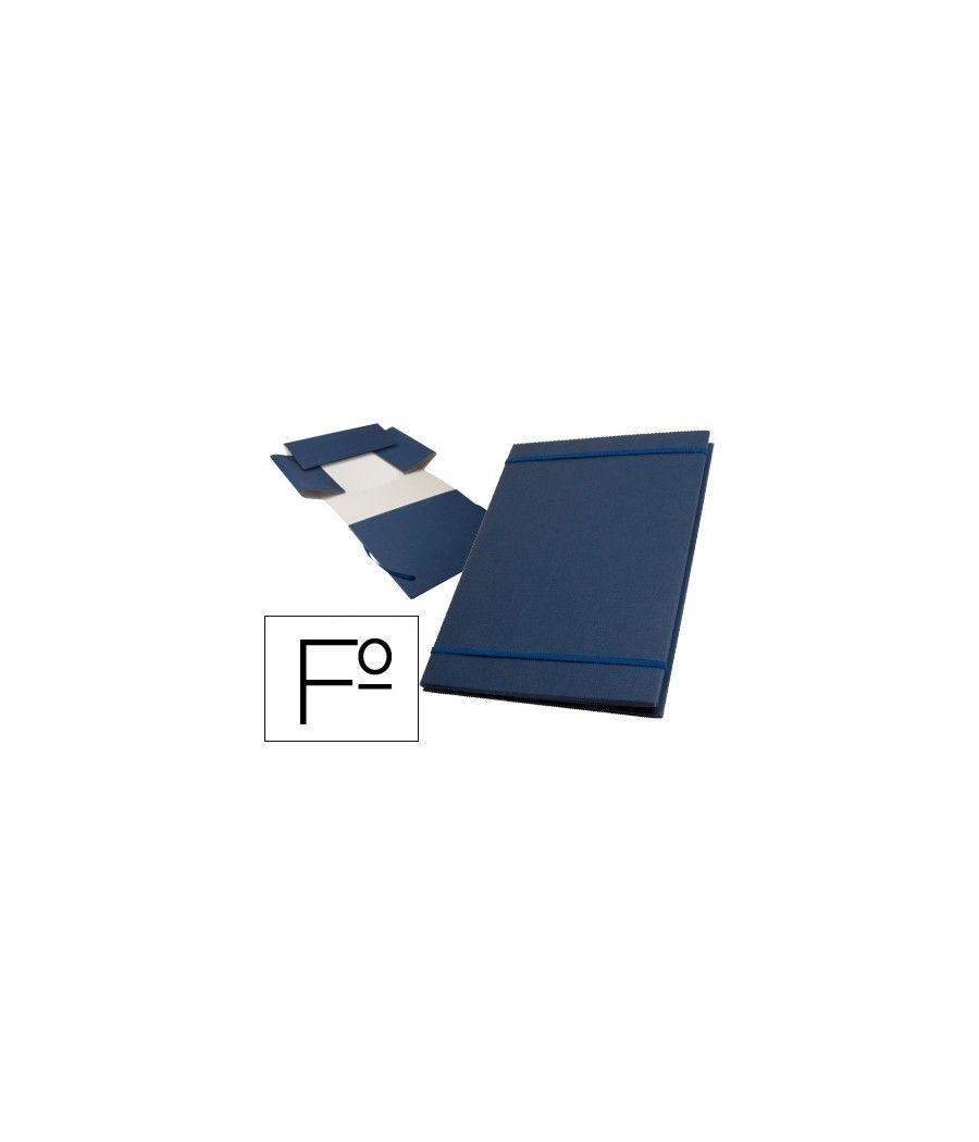 Carpeta proyectos liderpapel extensible gofrada folio - Imagen 2