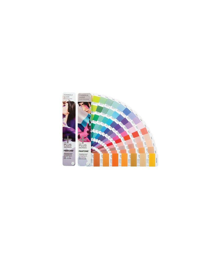 Guia de colores pantone plus formula guide incluye indice de colores y acceso web de pantone para diseño - Imagen 2