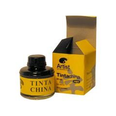 Tinta china artist negra frasco de 60 ml - Imagen 3