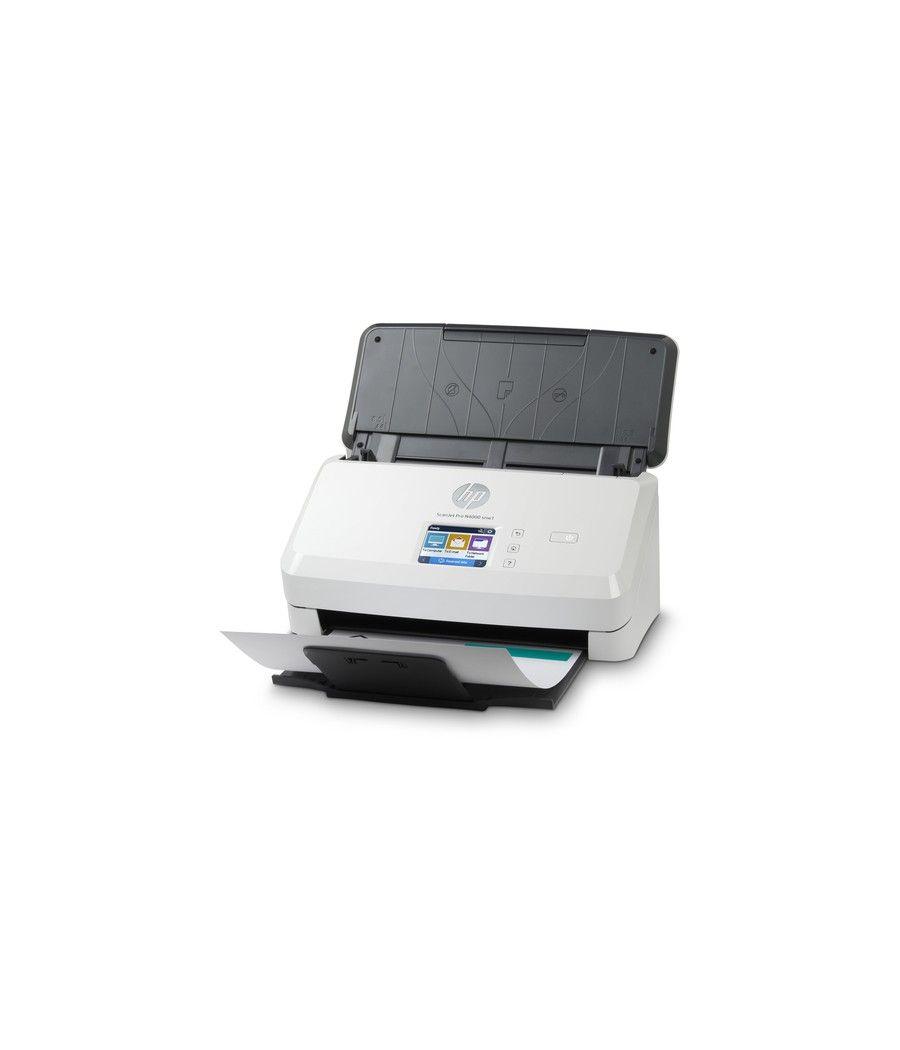 HP Scanjet Pro N4000 snw1 Escáner alimentado con hojas 600 x 600 DPI A4 Negro, Blanco - Imagen 6