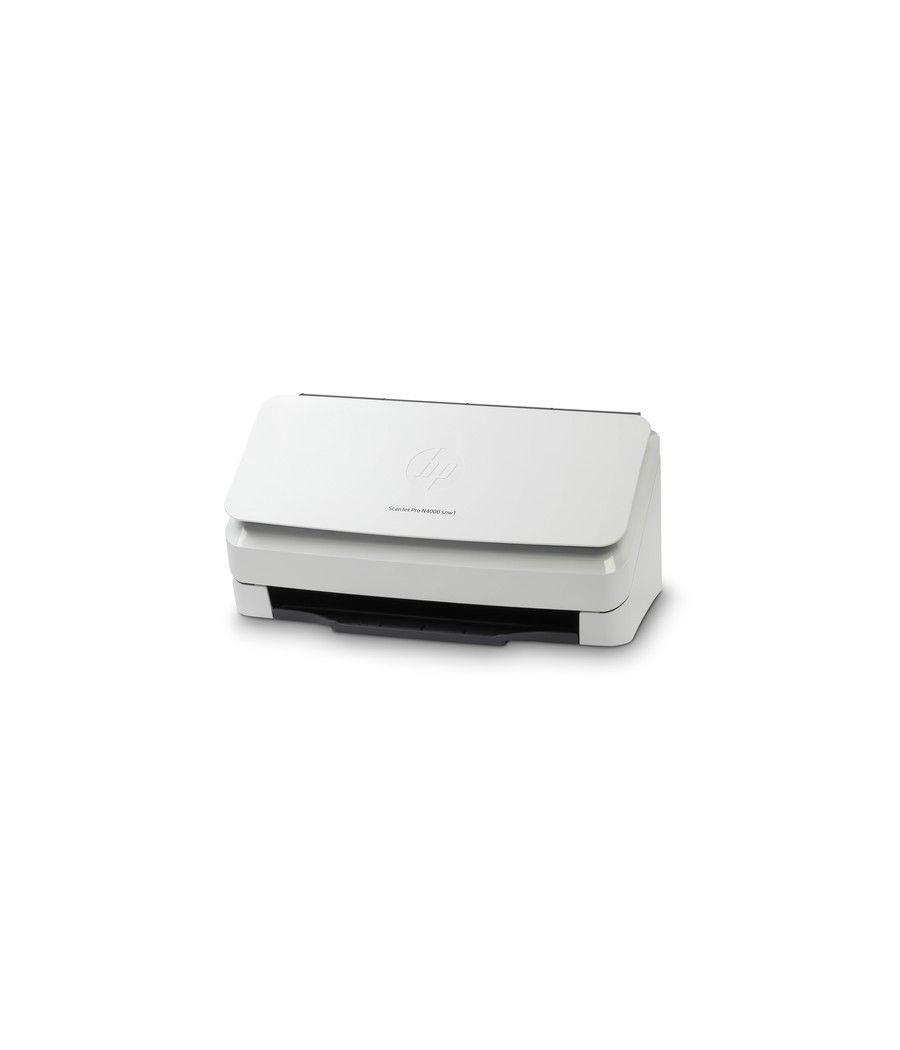 HP Scanjet Pro N4000 snw1 Escáner alimentado con hojas 600 x 600 DPI A4 Negro, Blanco - Imagen 10