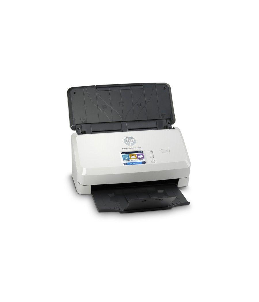 HP Scanjet Pro N4000 snw1 Escáner alimentado con hojas 600 x 600 DPI A4 Negro, Blanco - Imagen 12