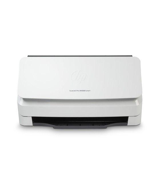 HP Scanjet Pro N4000 snw1 Escáner alimentado con hojas 600 x 600 DPI A4 Negro, Blanco - Imagen 15