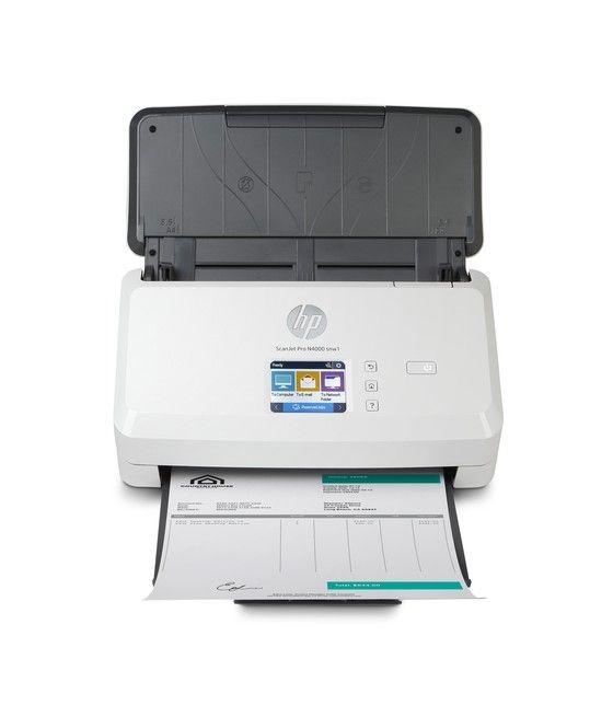 HP Scanjet Pro N4000 snw1 Escáner alimentado con hojas 600 x 600 DPI A4 Negro, Blanco - Imagen 16