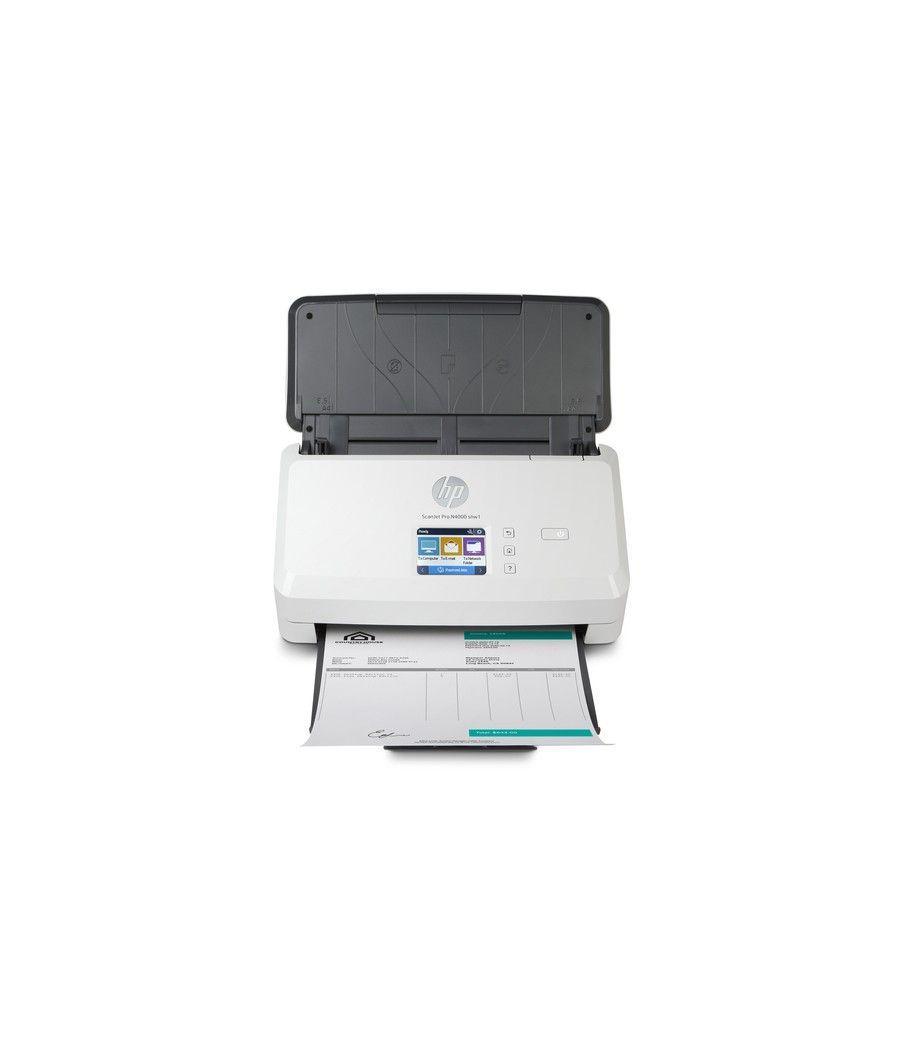 HP Scanjet Pro N4000 snw1 Escáner alimentado con hojas 600 x 600 DPI A4 Negro, Blanco - Imagen 16