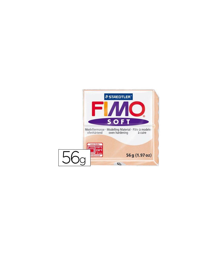 Pasta staedtler fimo soft 57 gr color carne - Imagen 2