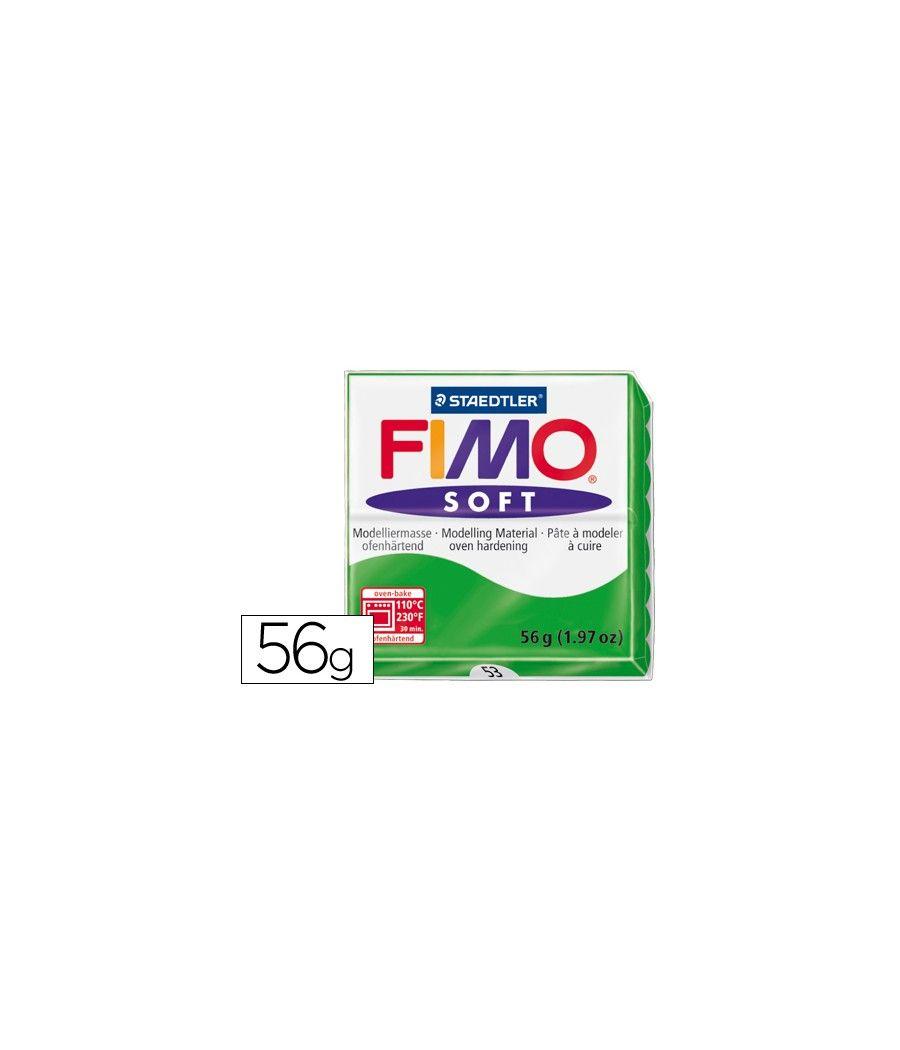 Pasta staedtler fimo soft 57 gr color verde tropical - Imagen 2