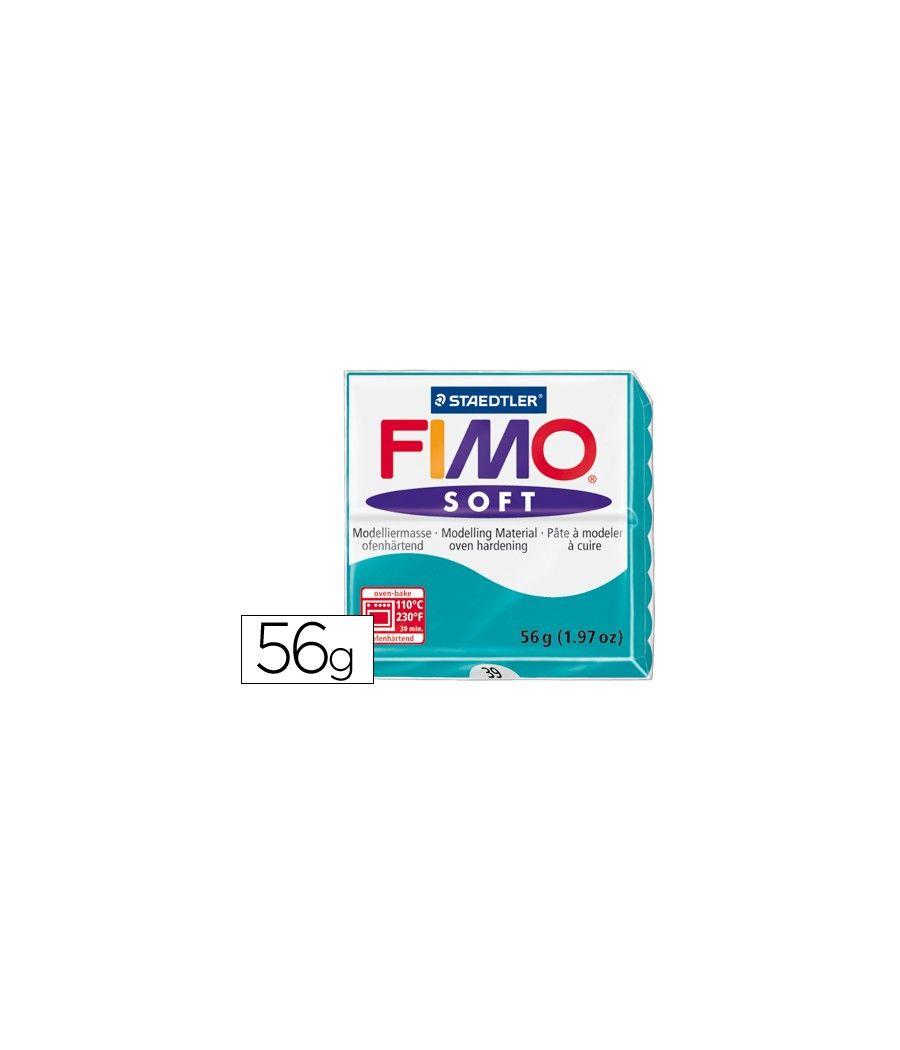 Pasta staedtler fimo soft 57 gr color verde menta - Imagen 2