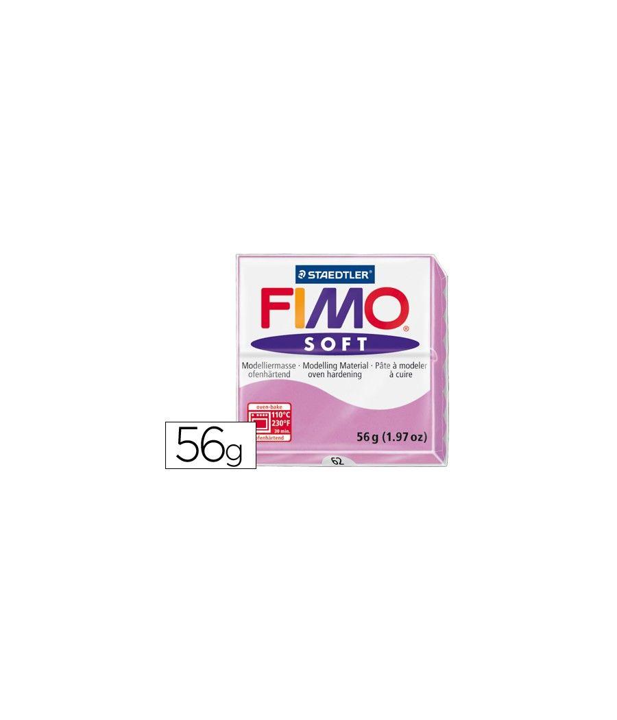 Pasta staedtler fimo soft 57 gr color violeta claro - Imagen 2