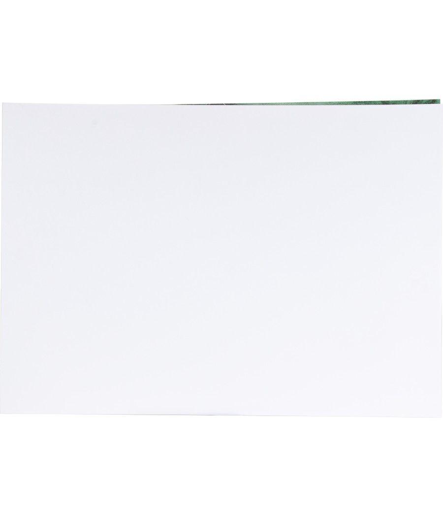 Bloc dibujo liderpapel artístico encolado 594x420mm 24+6 hojas 120g/m2 sin recuadro - Imagen 3