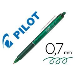 Bolígrafo pilot frixion clicker borrable 0,7 mm color verde PACK 12 UNIDADES