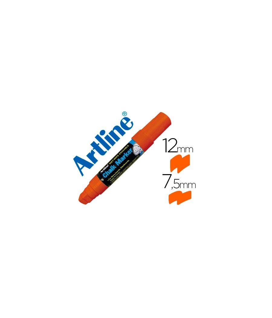 Rotulador artline pizarra verde negra epw-12 mm color naranja PACK 6 UNIDADES - Imagen 2