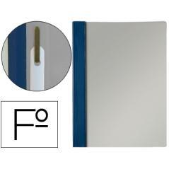Carpeta dossier fastener pvc esselte folio azul marino PACK 50 UNIDADES - Imagen 2
