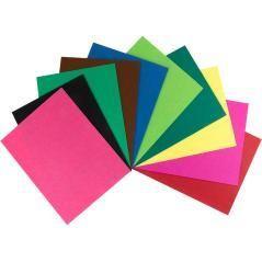 Bloc trabajos manuales liderpapel fieltro 240x315mm 10 hojas colores surtidos PACK 5 UNIDADES - Imagen 5