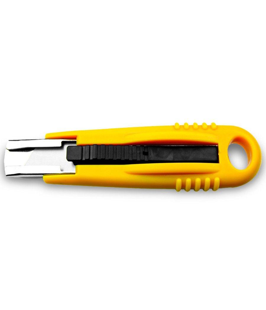 Cúter q-connect kf14624 de seguridad con cuchilla retráctil - Imagen 3