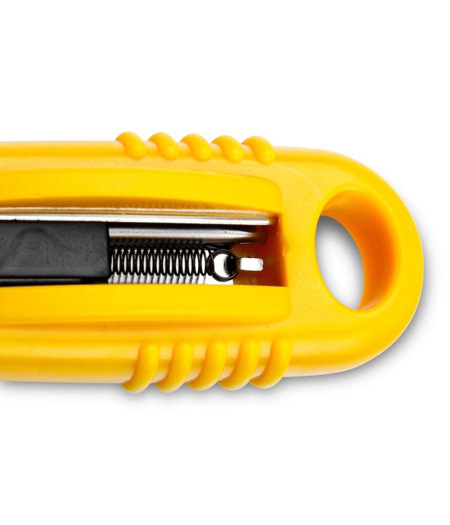 Cúter q-connect kf14624 de seguridad con cuchilla retráctil - Imagen 5
