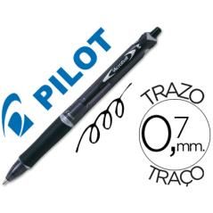 Bolígrafo pilot acroball negro tinta aceite punta de bola de 1,0mm retráctil PACK 10 UNIDADES - Imagen 2